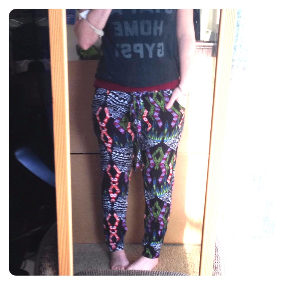 Like new❗️Tribal Urban Boho Joggers!